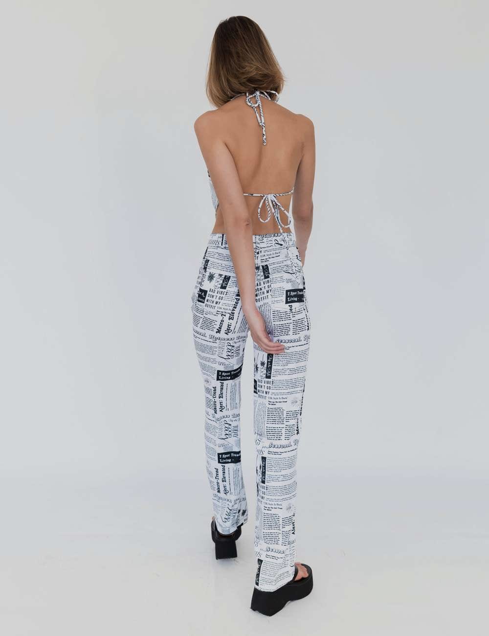Howdy Pants In Newspaper - imagen 3