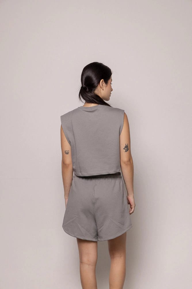 Camisilla 8727 Sgo Dama-Gris - imagen 5