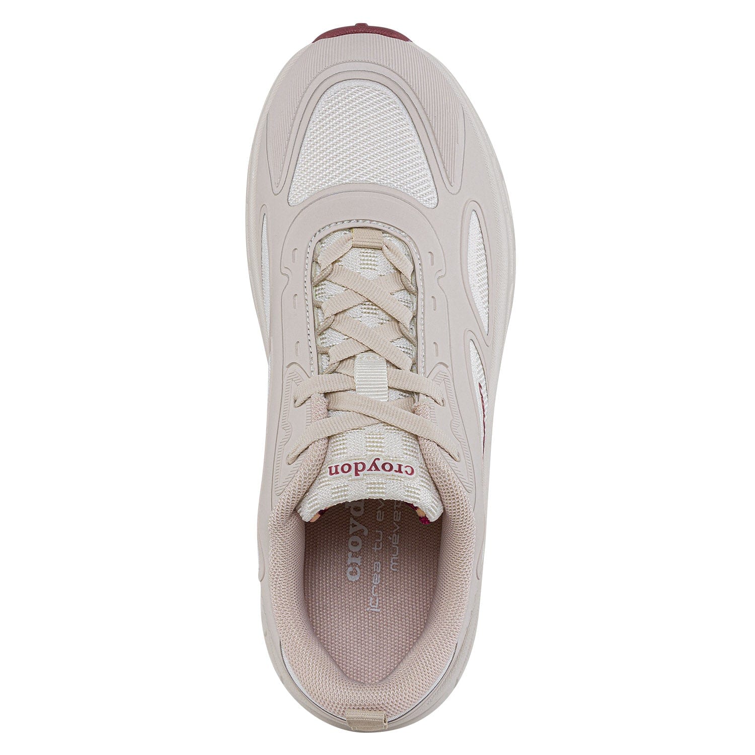 Tenis Trail Running Kimeq Beige Croydon para Mujer - imagen 2