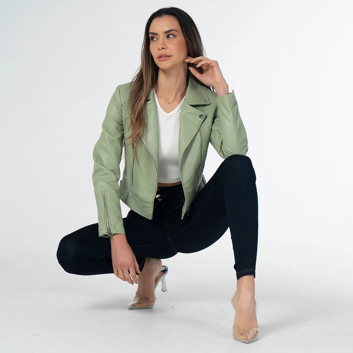 Chaqueta Sintetica Biker Carlota - imagen 2