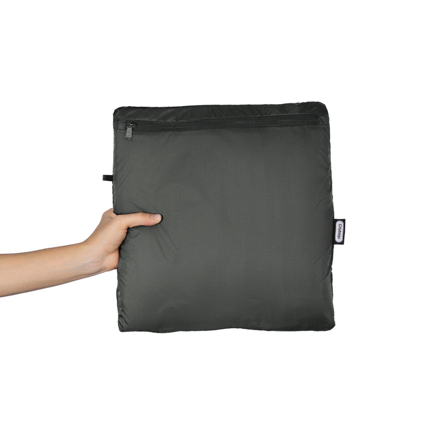 Morral Mochilero Pequeno Citybags Gris - imagen 2