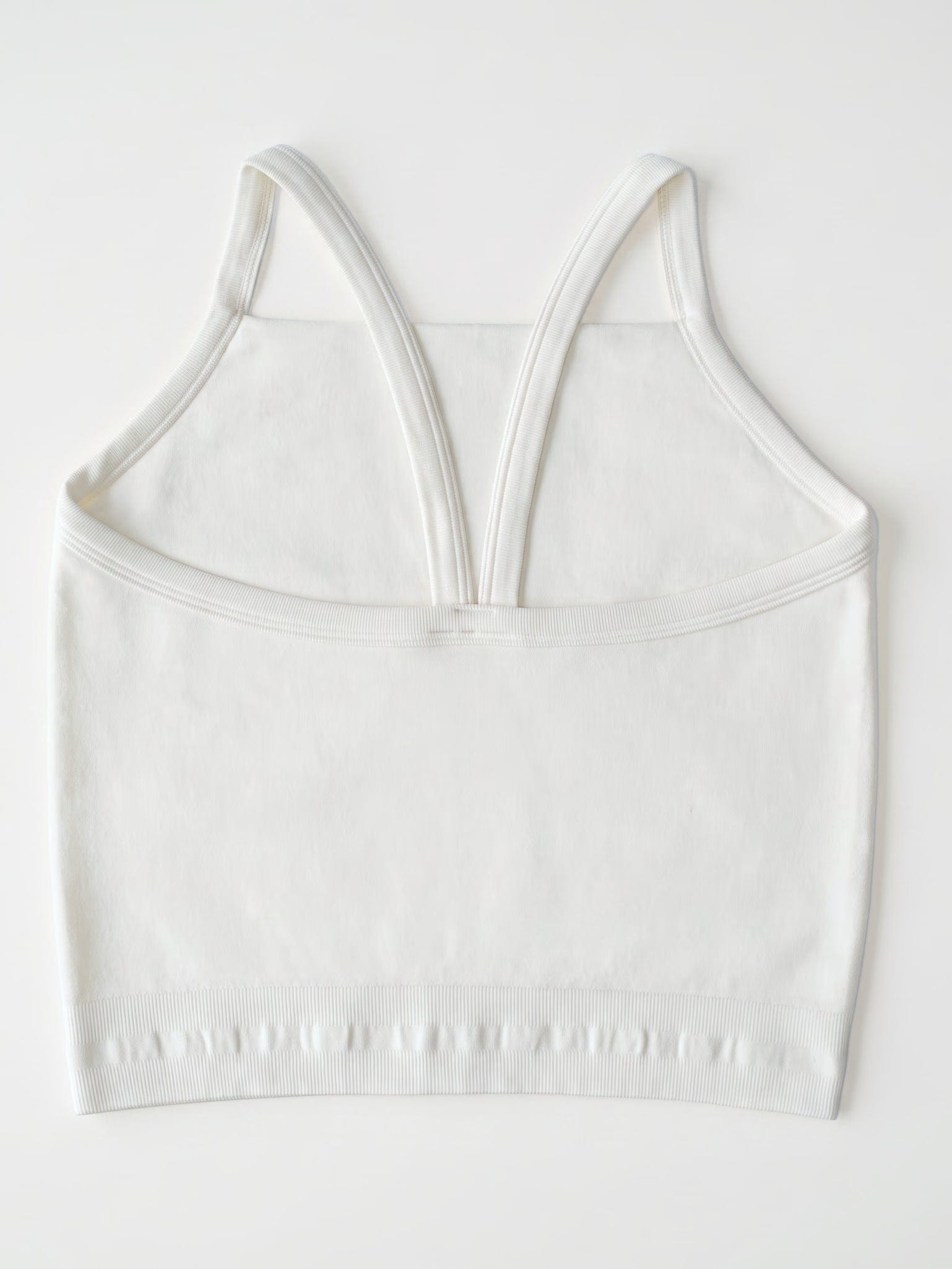 BOX SEAMLESS TANK TOP - IVORY - imagen 6