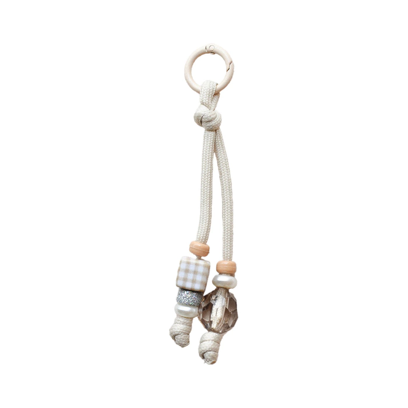 Llavero doble Beige - imagen 1
