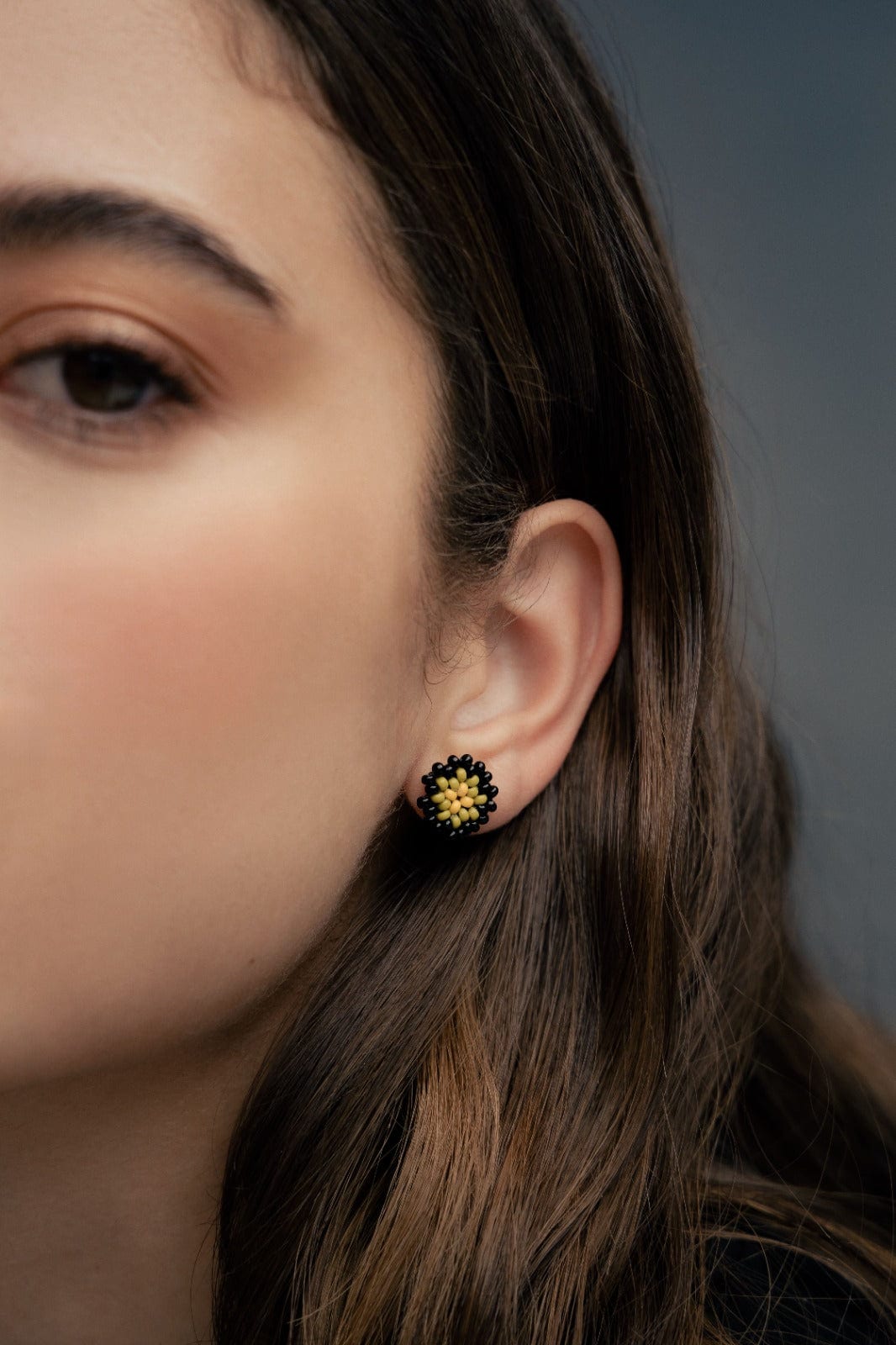 Olive earrings - imagen 1