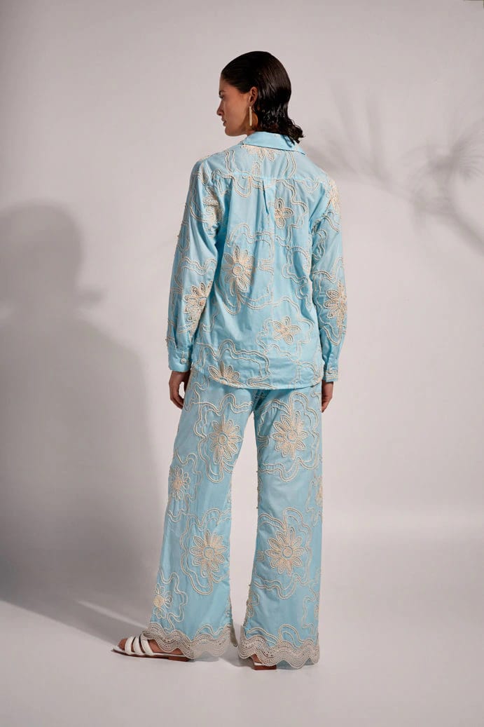 BEA PANTS BABY BLUE - imagen 2