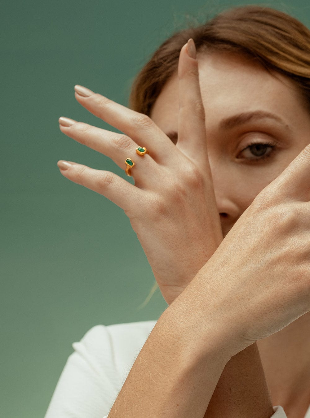 Maya Opened Ring - imagen 2