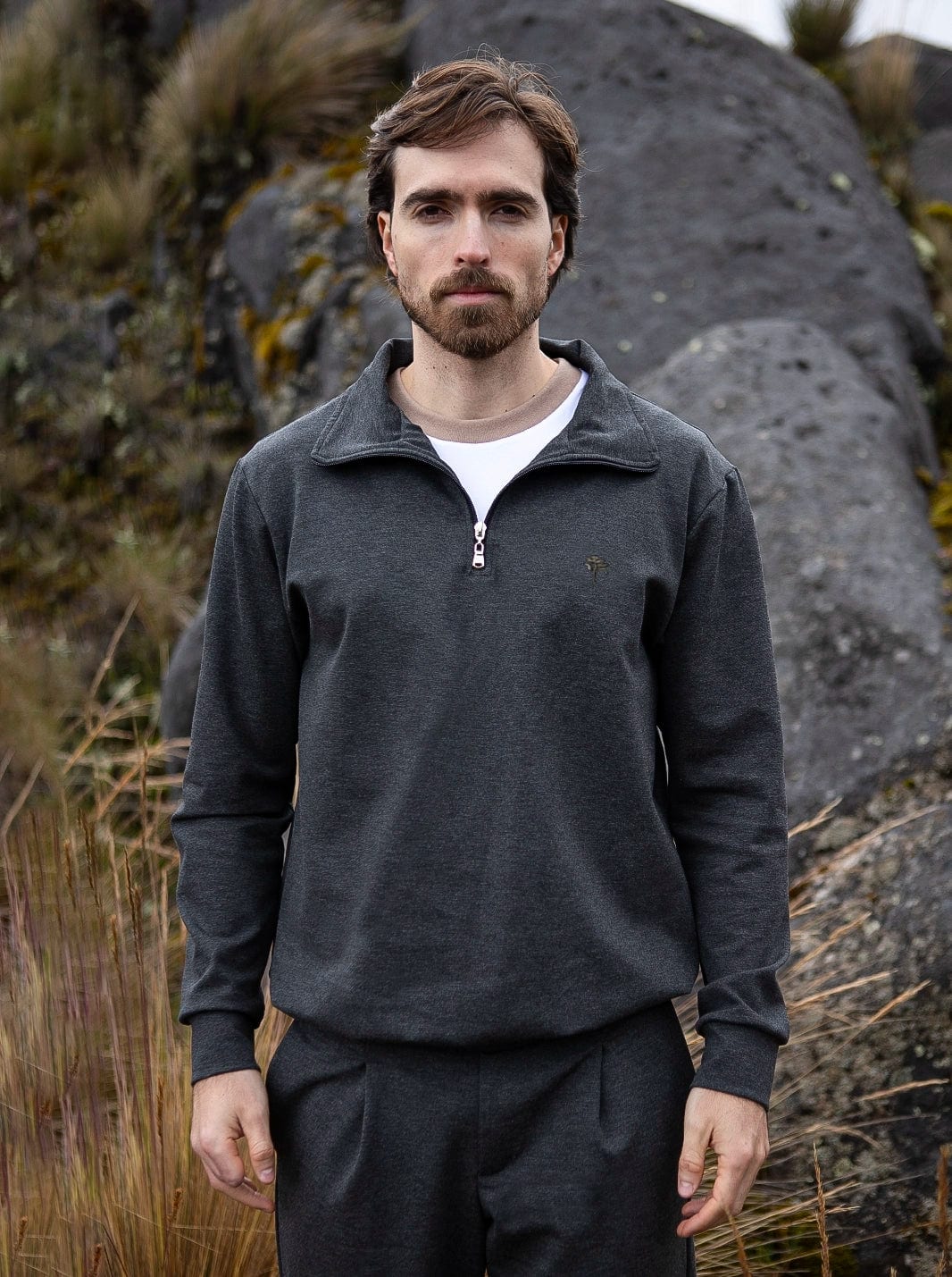SUÉTER PREMIUM | FIBRA INTELIGENTE | HALF-ZIP - imagen 2