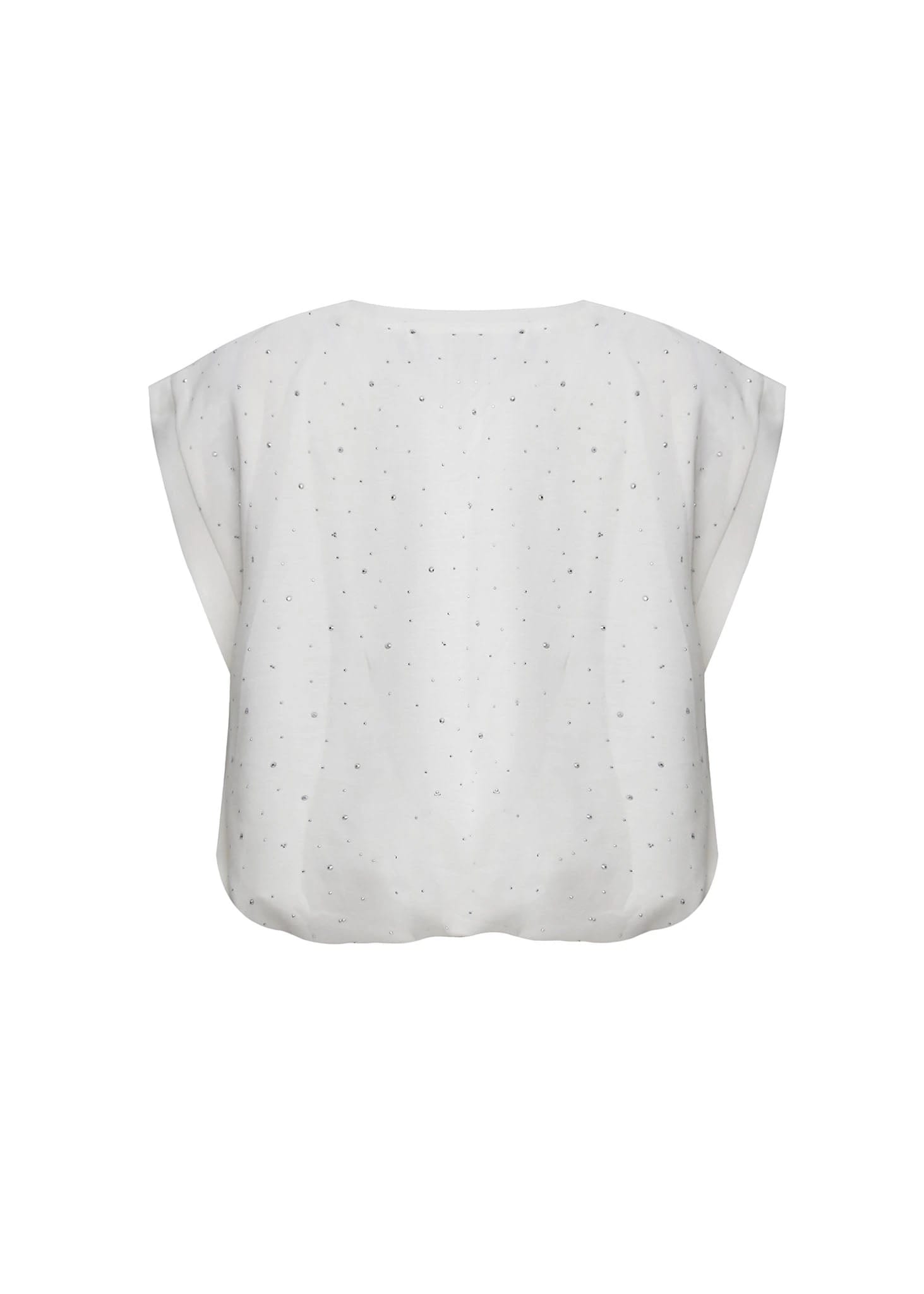 Blusa Sleeveless de Tejido Fluido - imagen 2