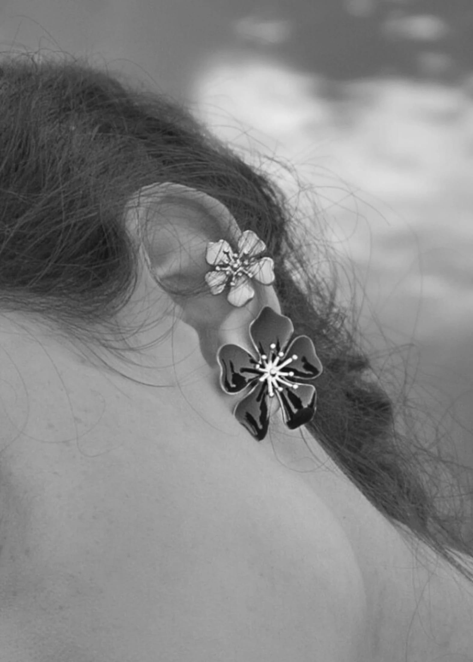 Earcuff Aurora mini Rosa - imagen 4