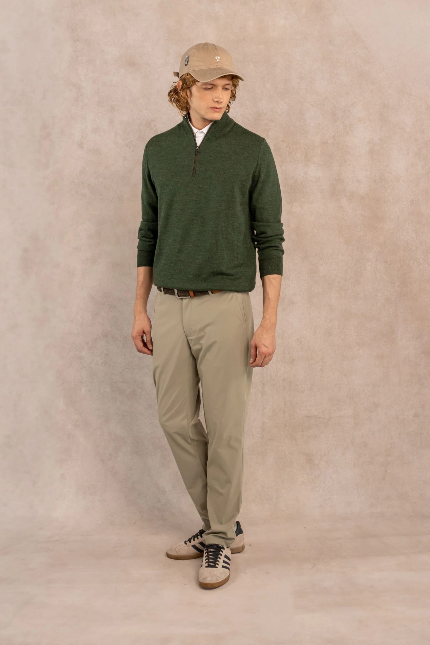 Pantalon Performance Antimanchas Verde Oliva - imagen 2