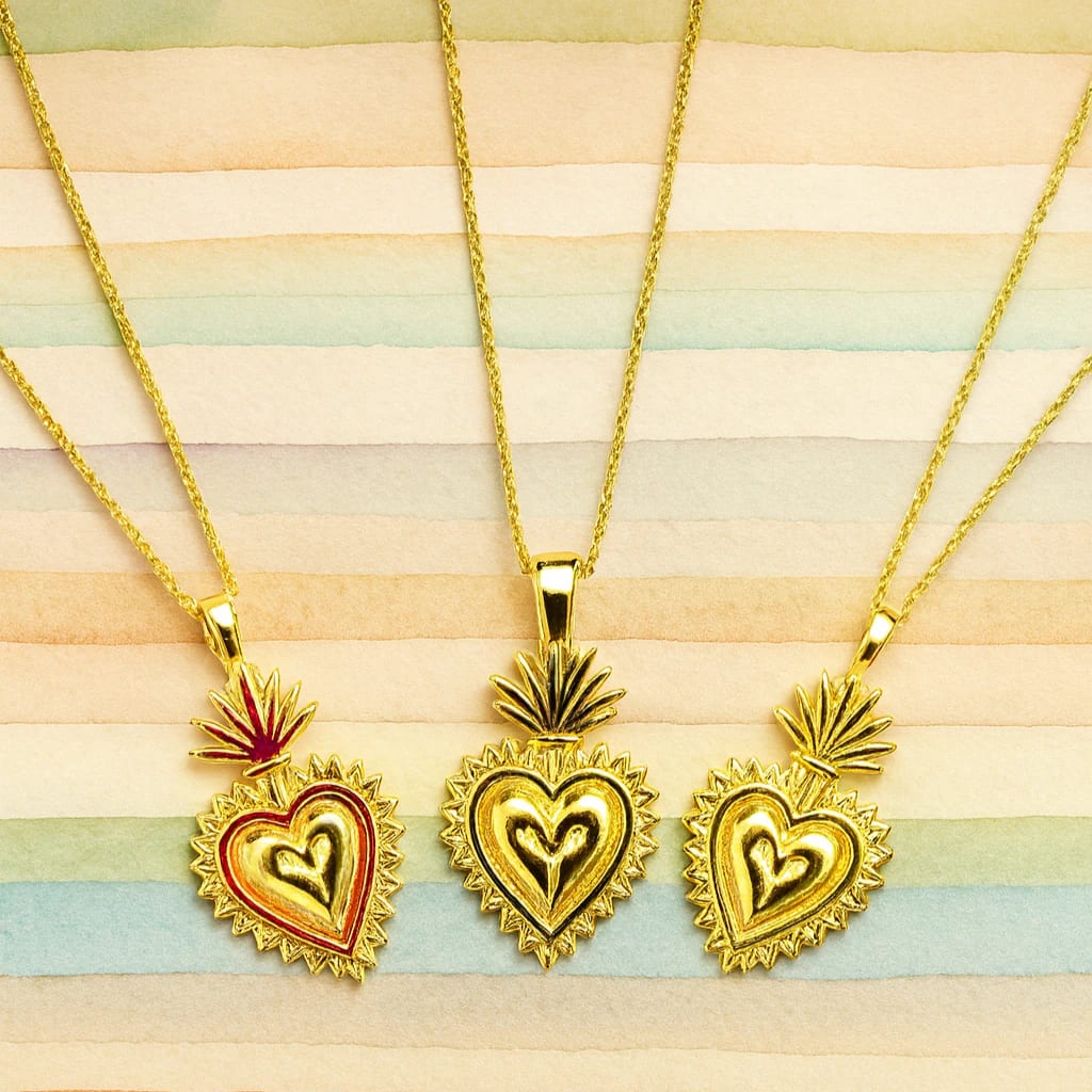 Collar Corazón de Jesús - imagen 1