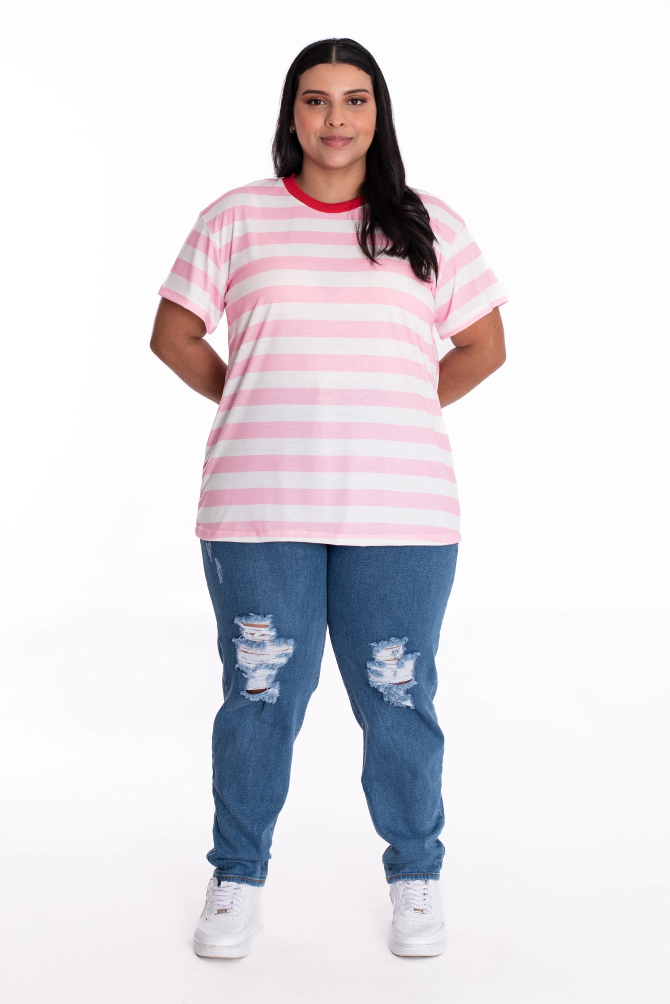 Camiseta Pocket Rosada - imagen 2