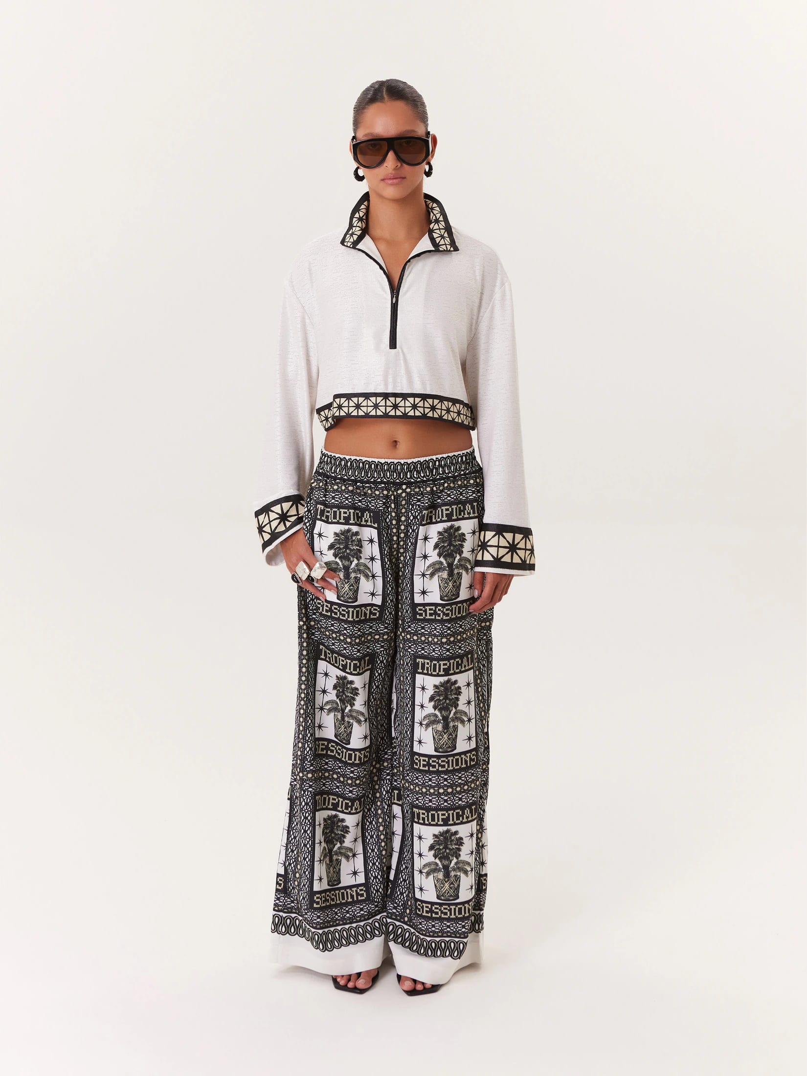 Pantalón Tropical - Negro - imagen 1