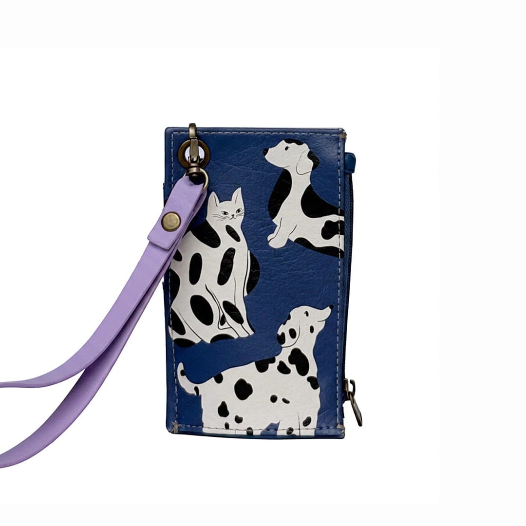 Portadocumento Para Mujer Paraguay Azul Con Pulsera Pets & Friends - imagen 2