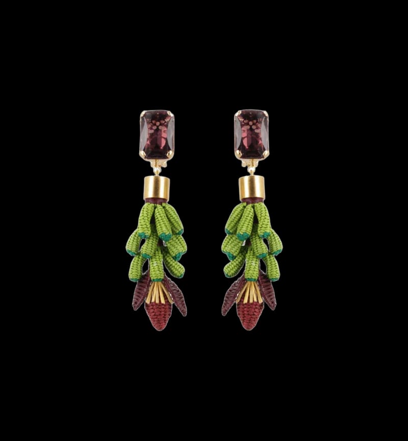 MUSA PARADISIACA EARRINGS - imagen 1