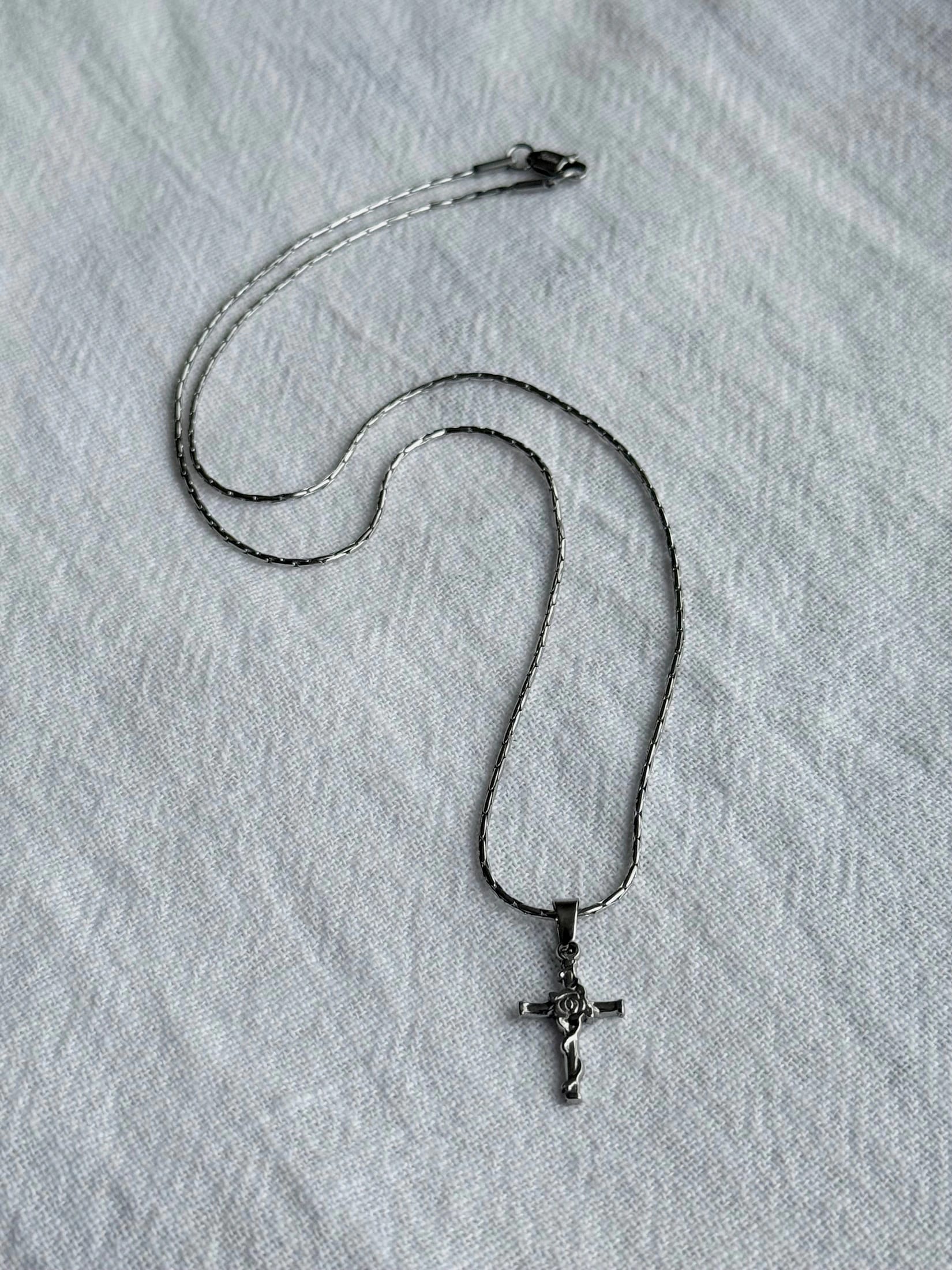 Cross n’ Rose - Silver - imagen 3