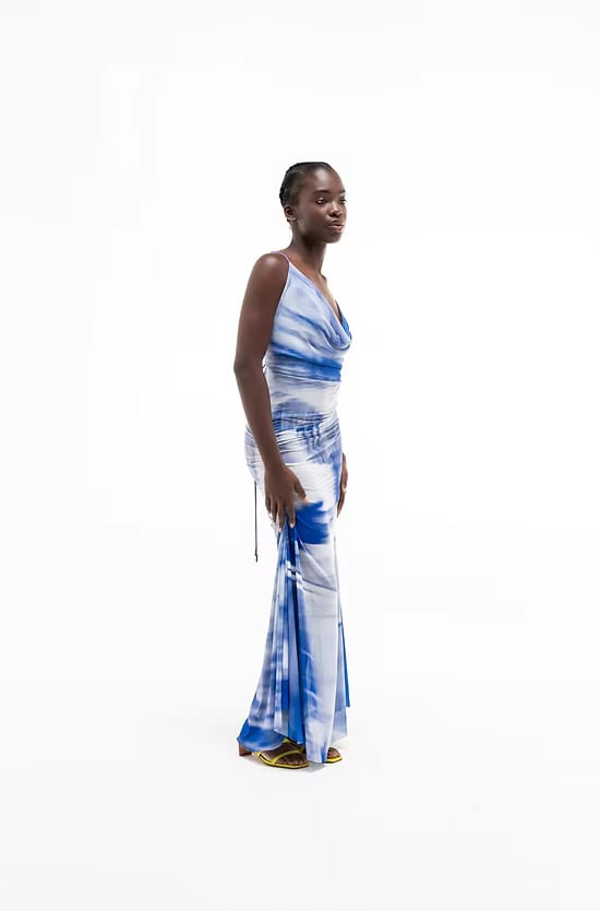 SLIP MESH DRESS - imagen 3