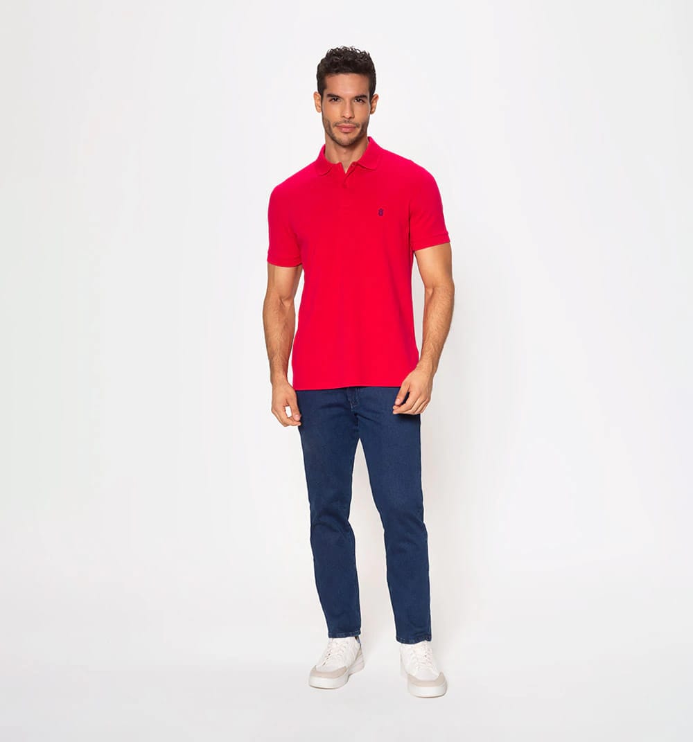 Polo básica slim fit - imagen 1