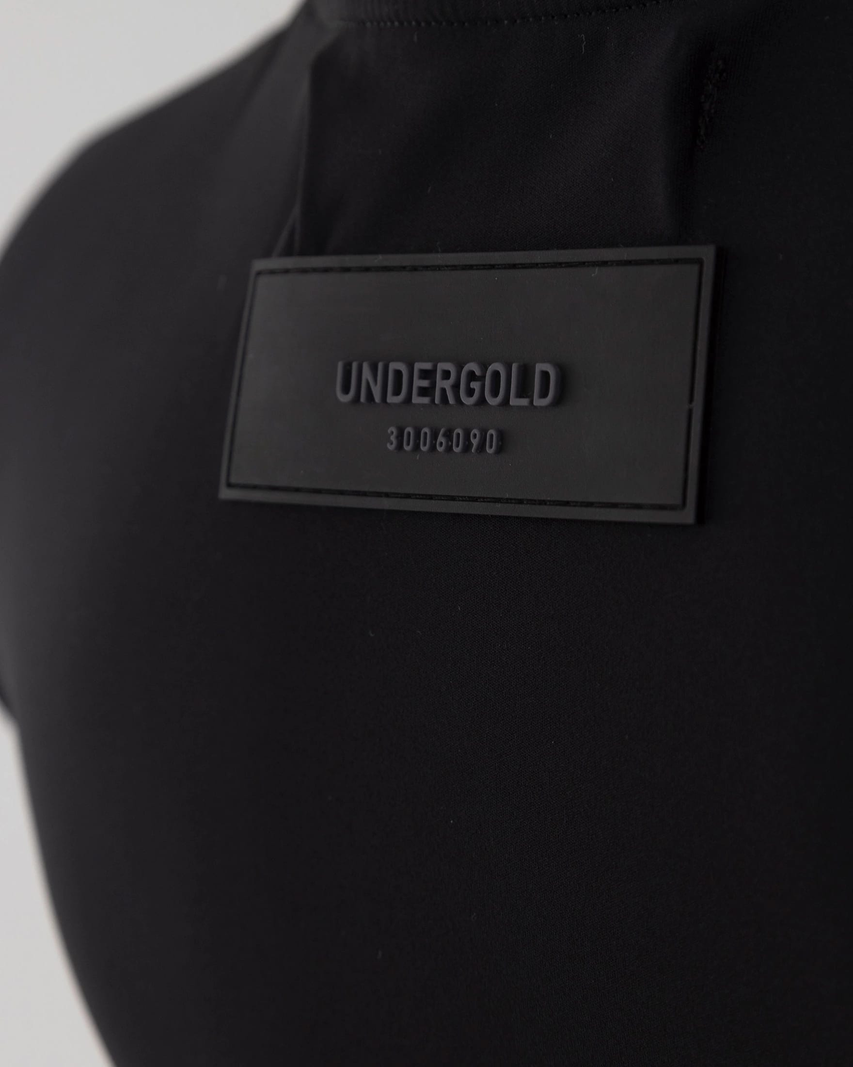 W Basics Undergold Studio Ultra Slim Long Sleeve Tee Black - imagen 6