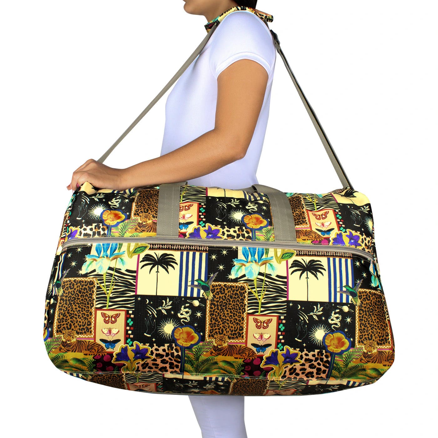 Maleta XL ULTRA Plegable Estampado Glam Citybags - imagen 3