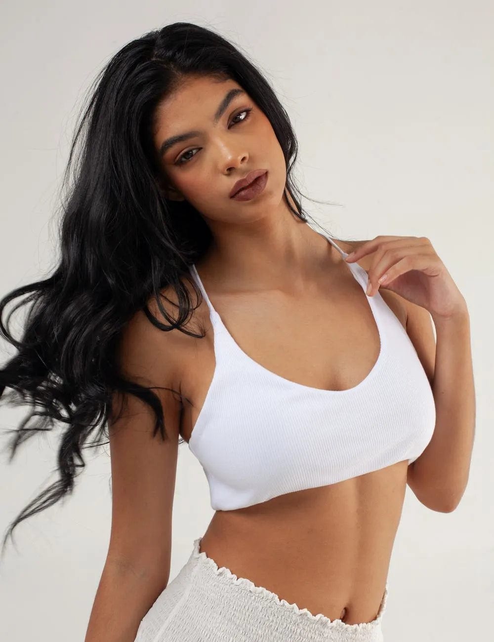 Bra tirantas Sierra Madre blanco Mujer - imagen 4