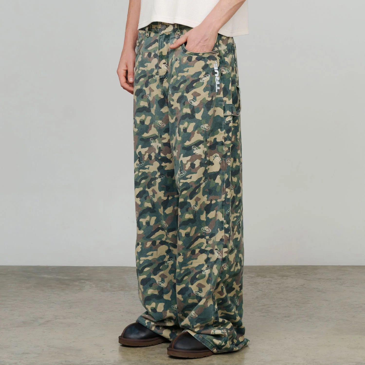 Racing Camo Carpenter Pants - Green - imagen 3