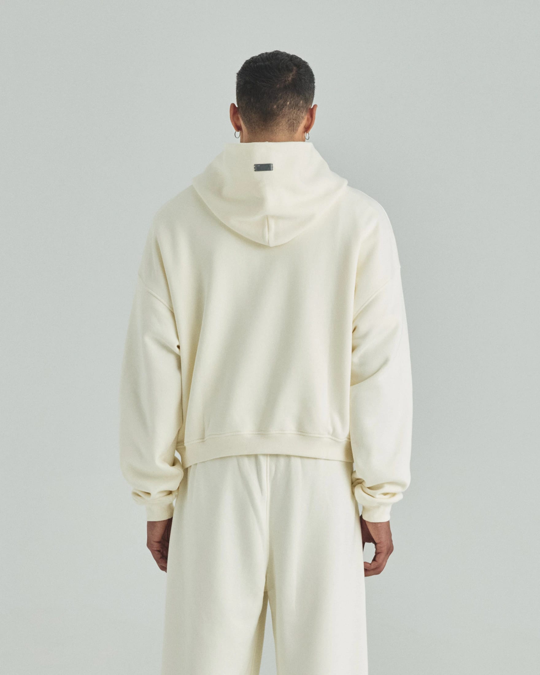 Blanks Boxy Fit Hoodie Cream - imagen 4