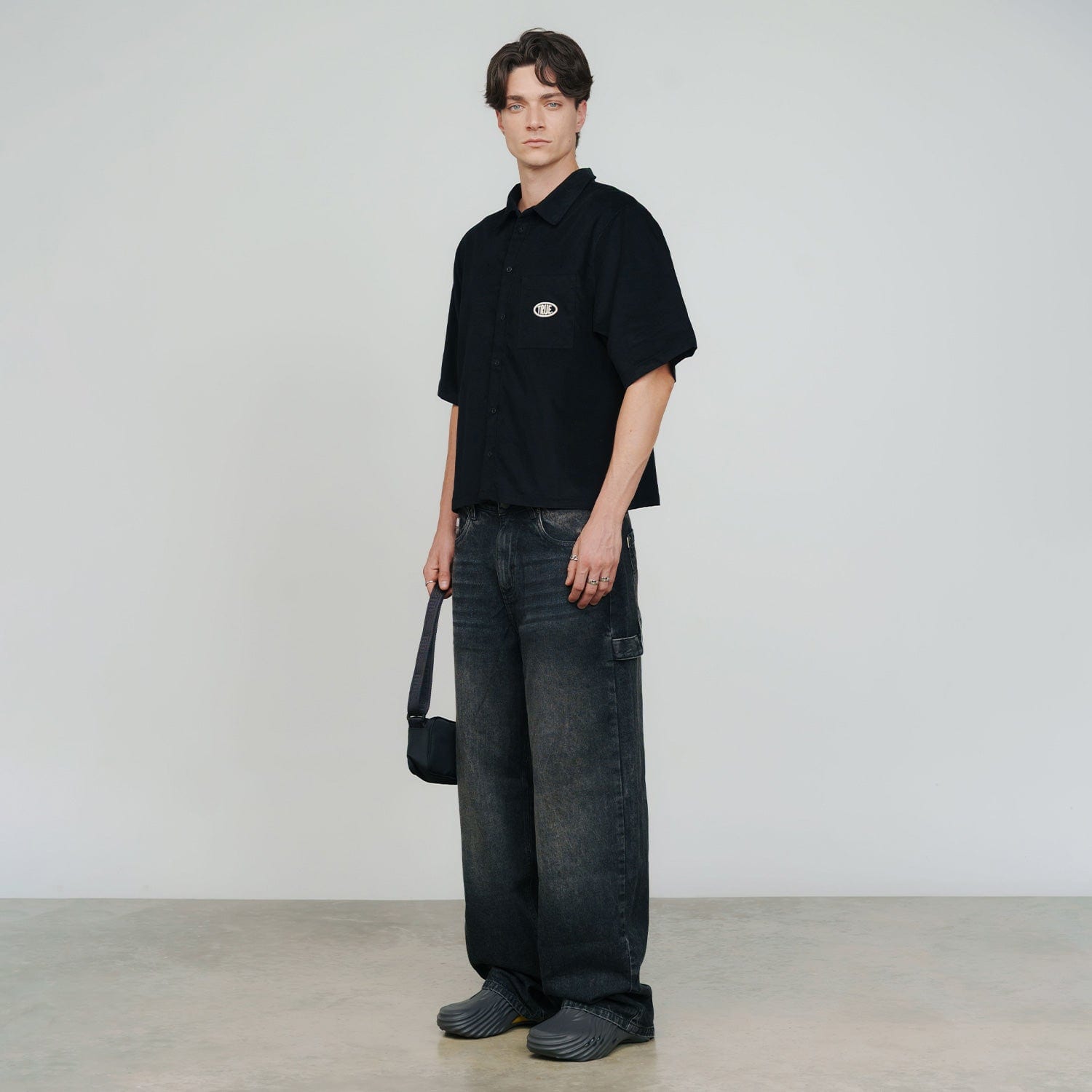 Midnight Corduroy Shirt - Black - imagen 5