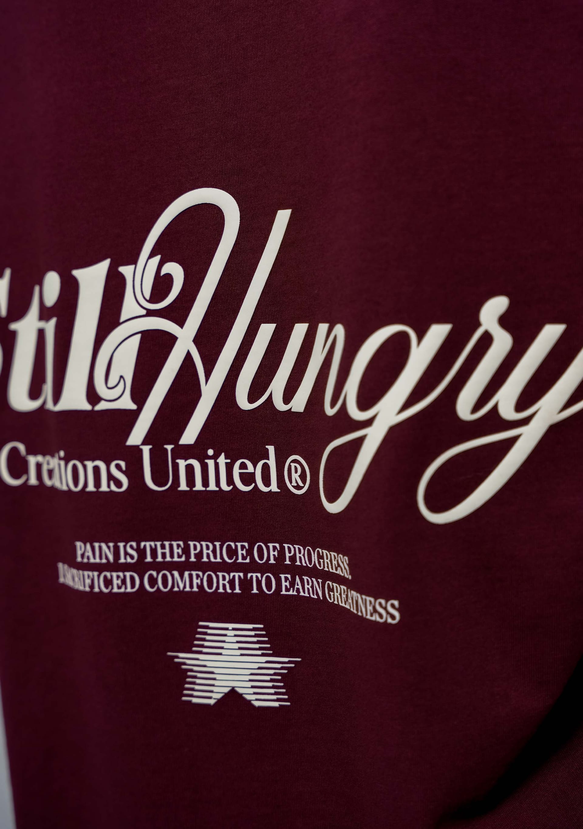 Still Hungry Burgundy T-Shirt - imagen 4