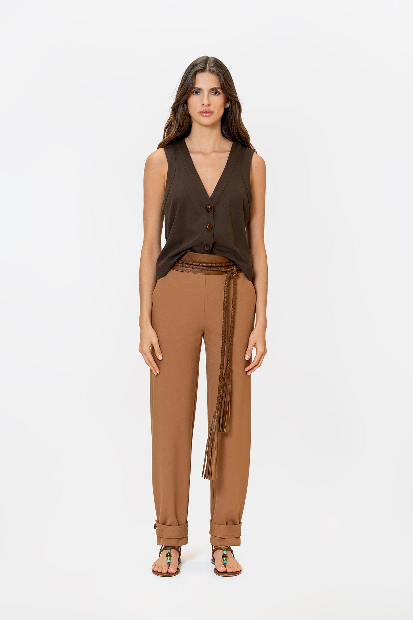 Pantalón Angola Camel - imagen 2