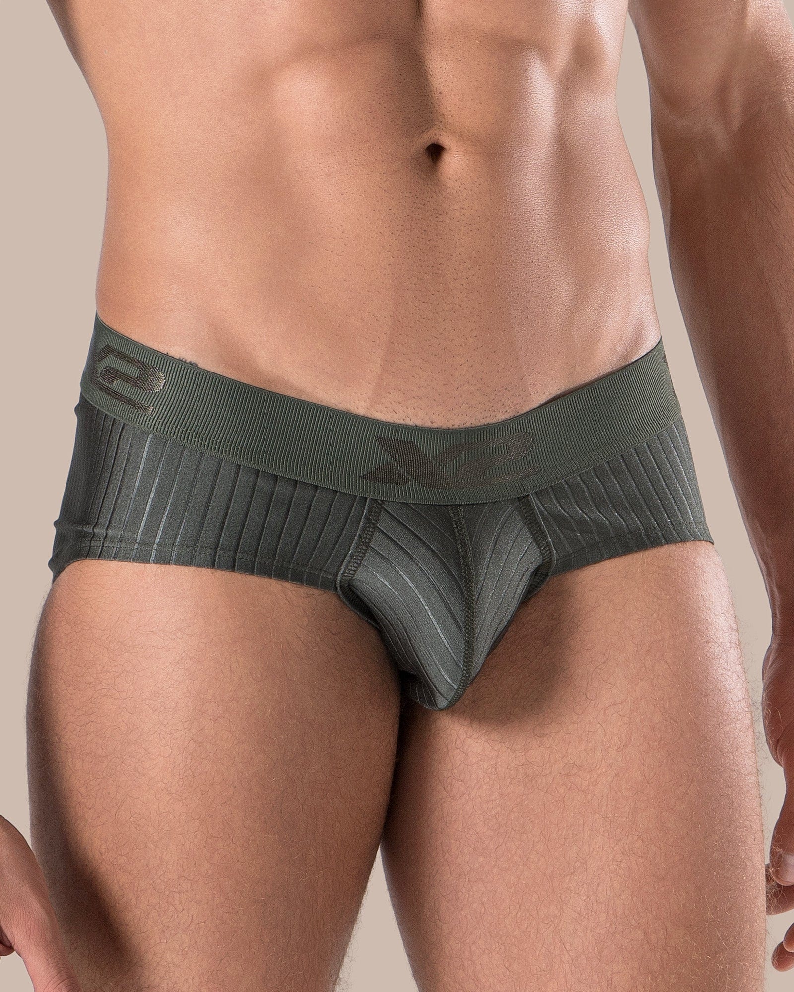 Brief Magnus Nylon Verde X2 - imagen 2