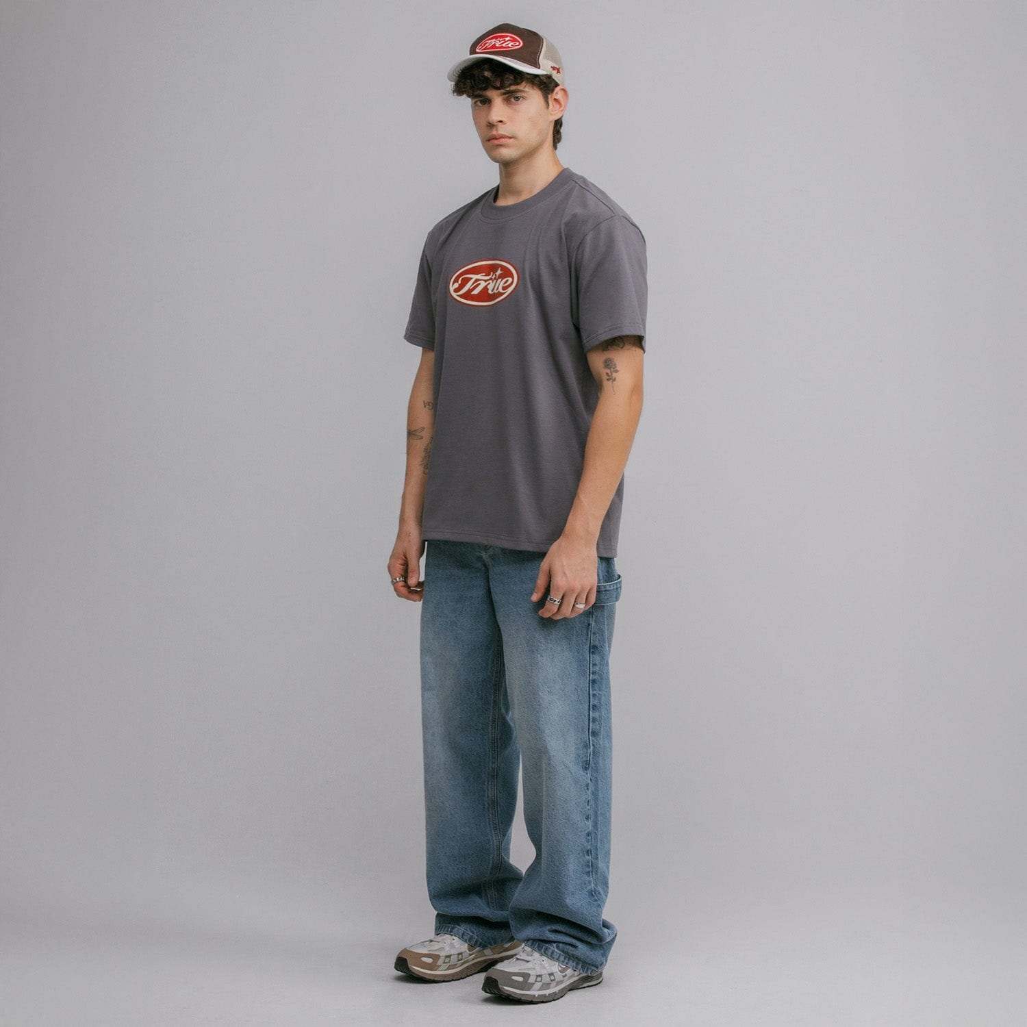 True Stamp T-Shirt - Gray - imagen 4