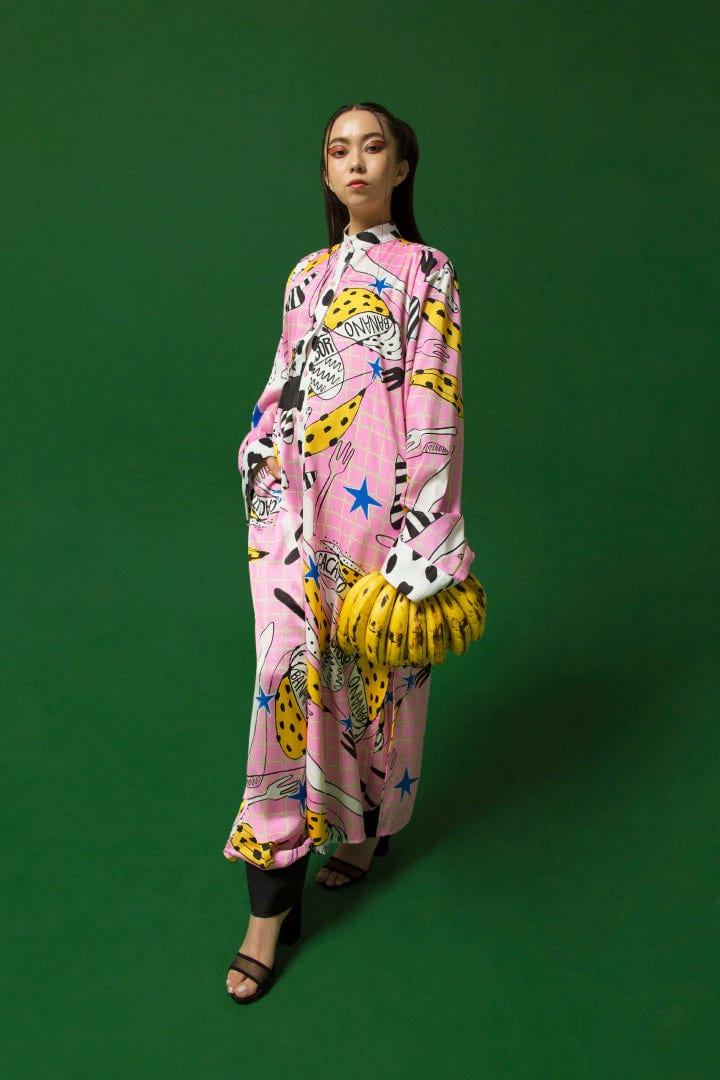 Blusón Unisex / Estampado Torta de Banano - imagen 2