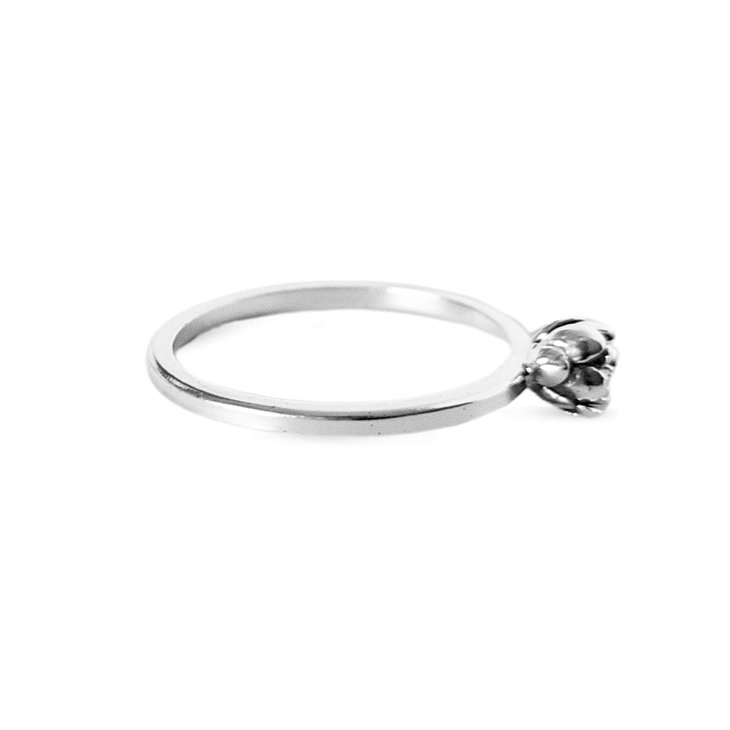 Anillo suculenta Sofía en plata / Talla 7 - imagen 2