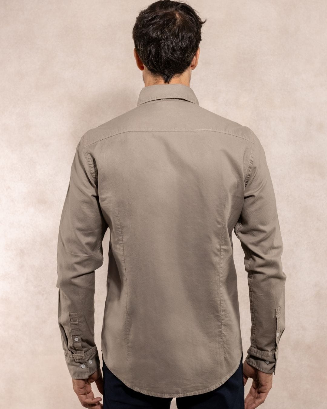Camisa Antimanchas Oxford Gris - Talla Regular - imagen 3