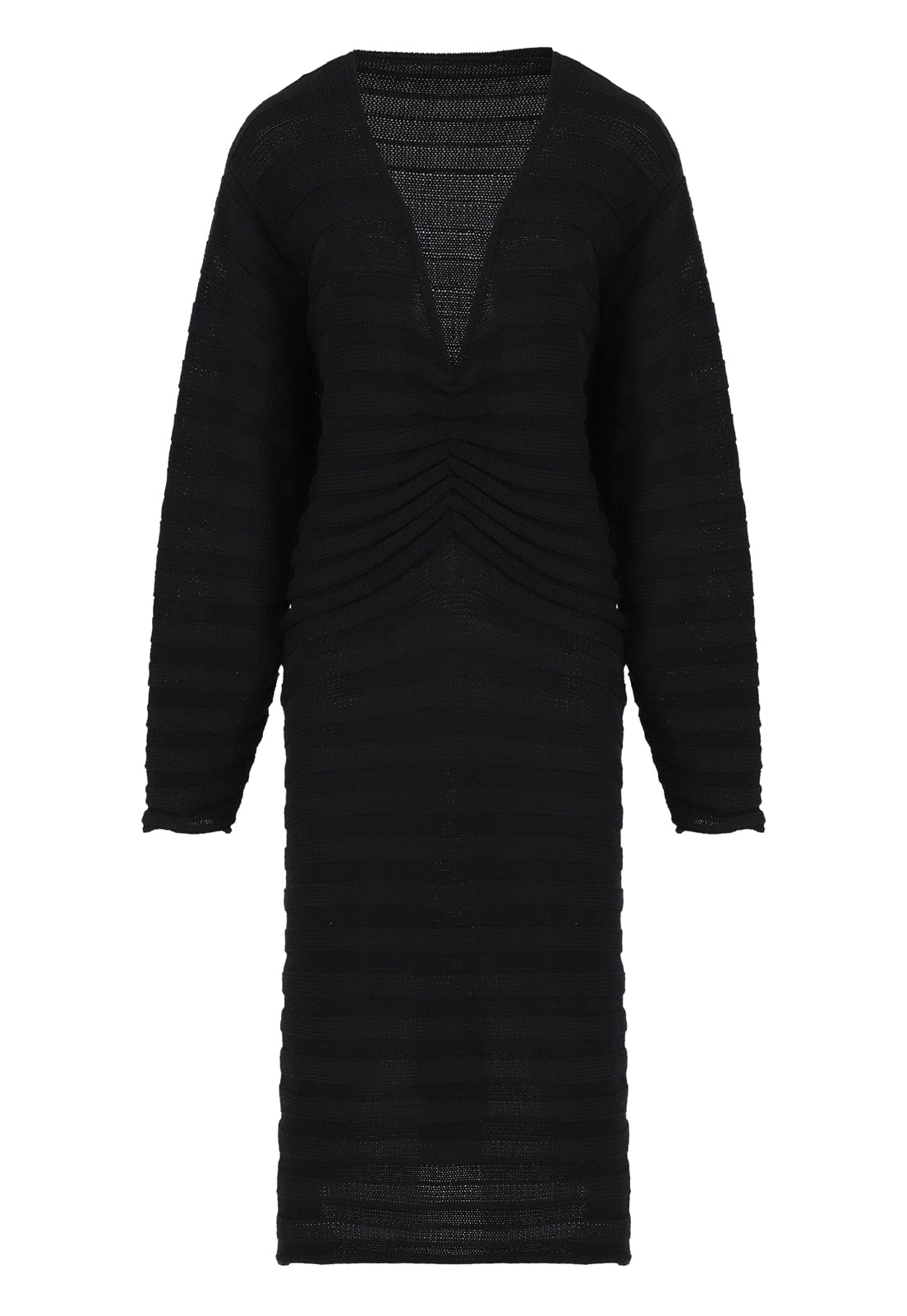 HORIZONTAL RIB DRESS - imagen 1