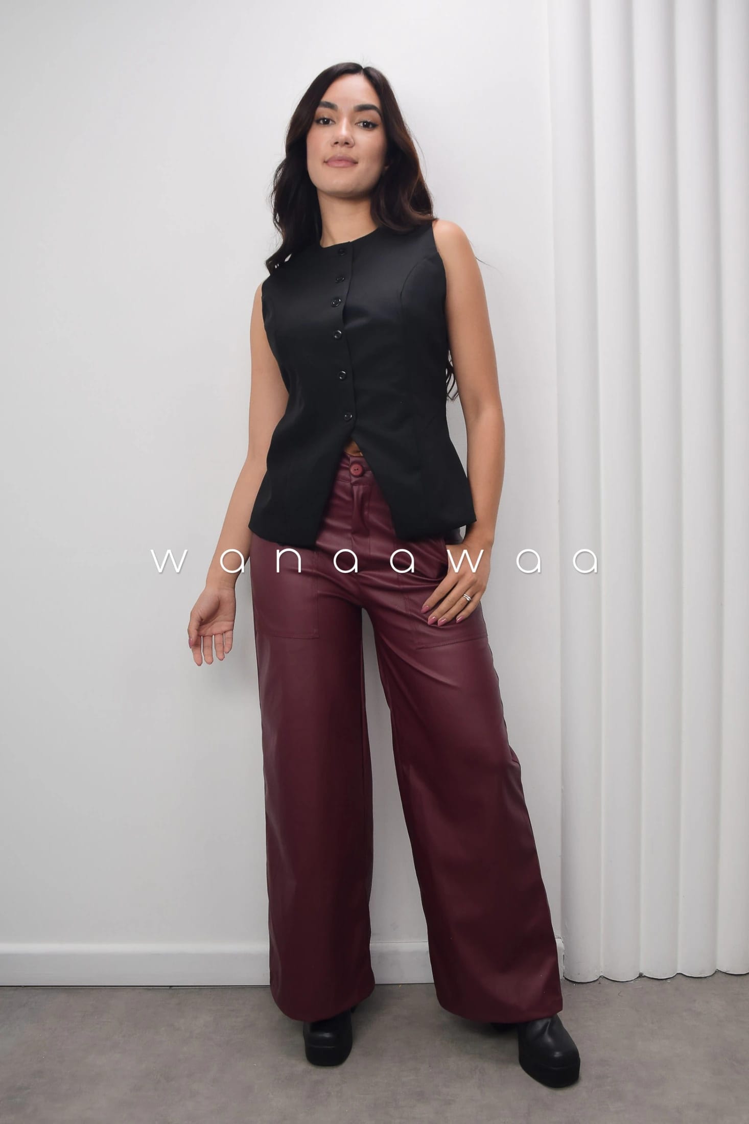 PANTALÓN LOLA CUERINA - imagen 1