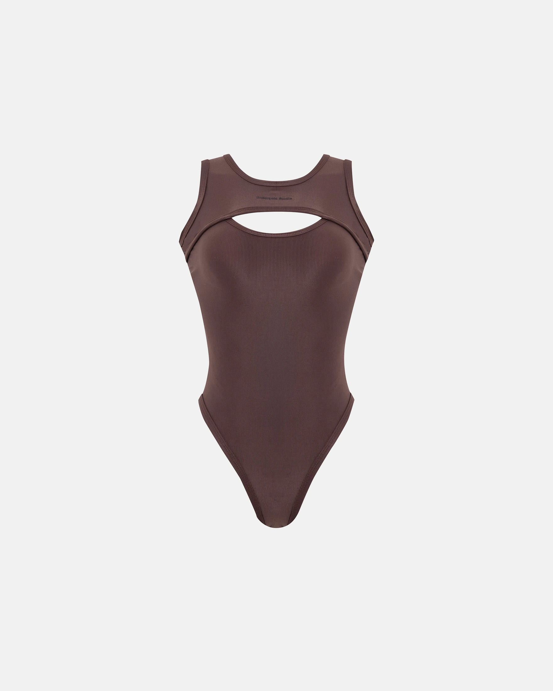 Basics Oval Bodysuit Afogato - imagen 1