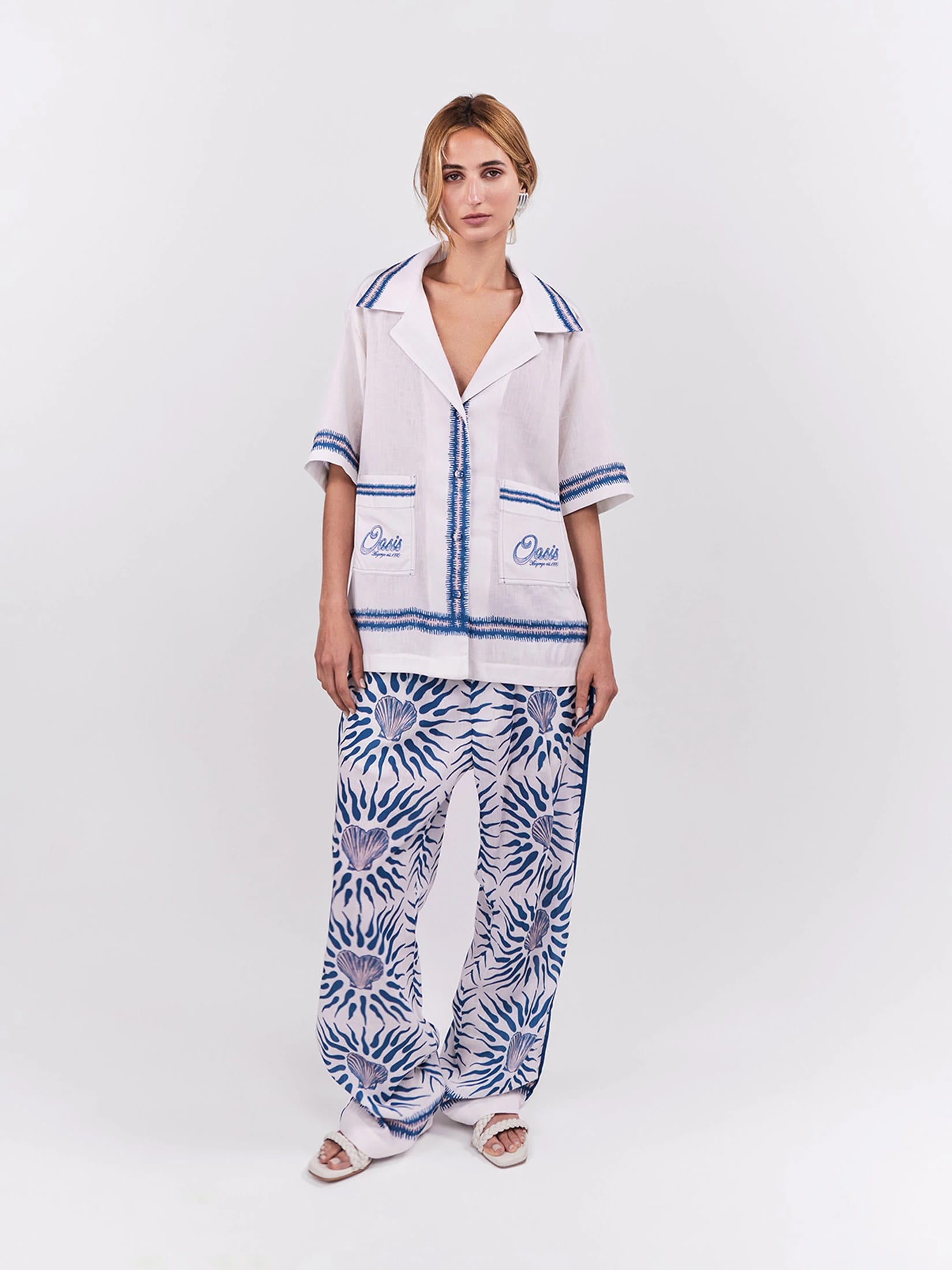Blouse Oasis - Azul - imagen 3