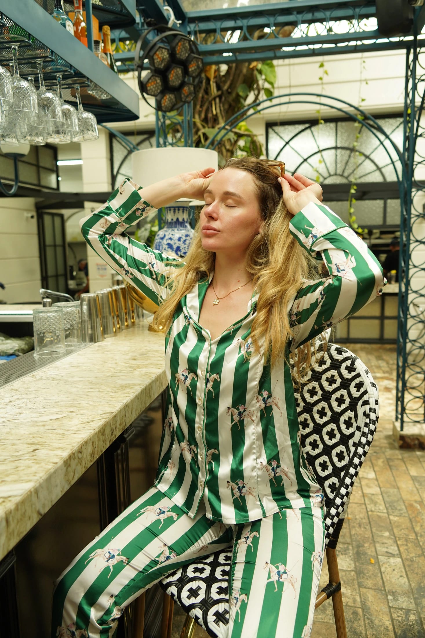 PIJAMA PANTALON POLO GREEN - imagen 5