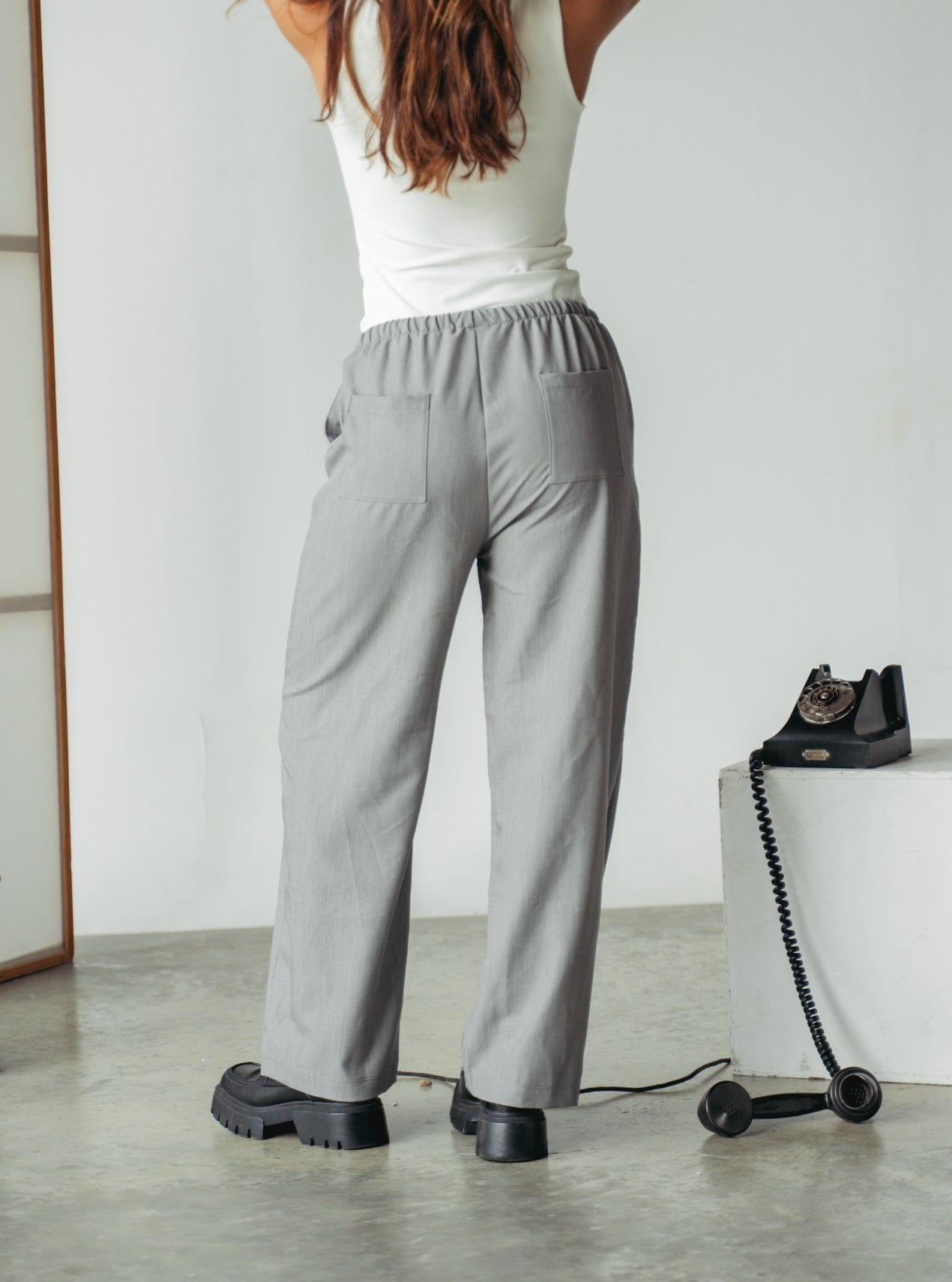 Pantalón Easy Office - Grey - imagen 3