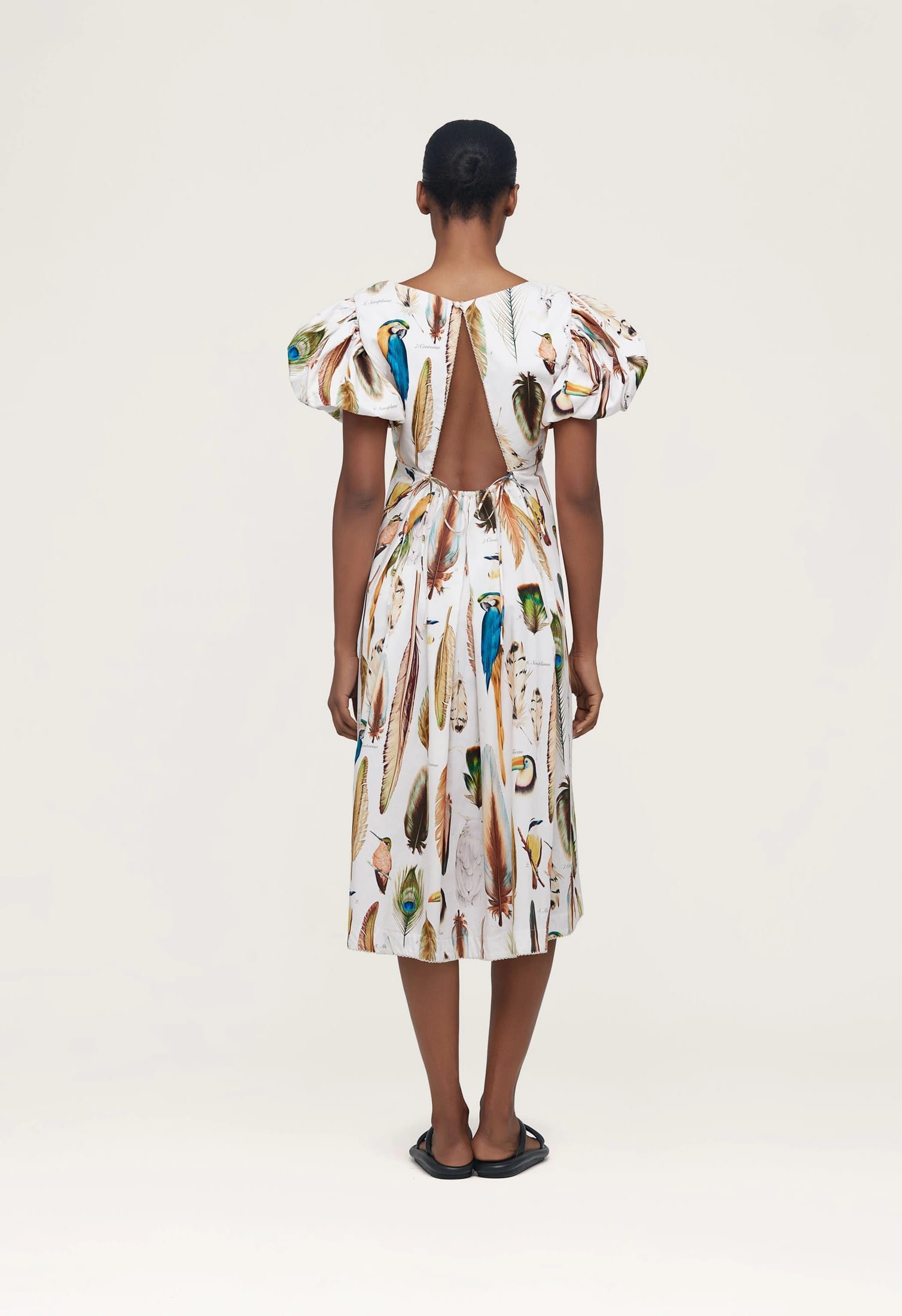 Chontaduro Pluma Midi Dress - imagen 2