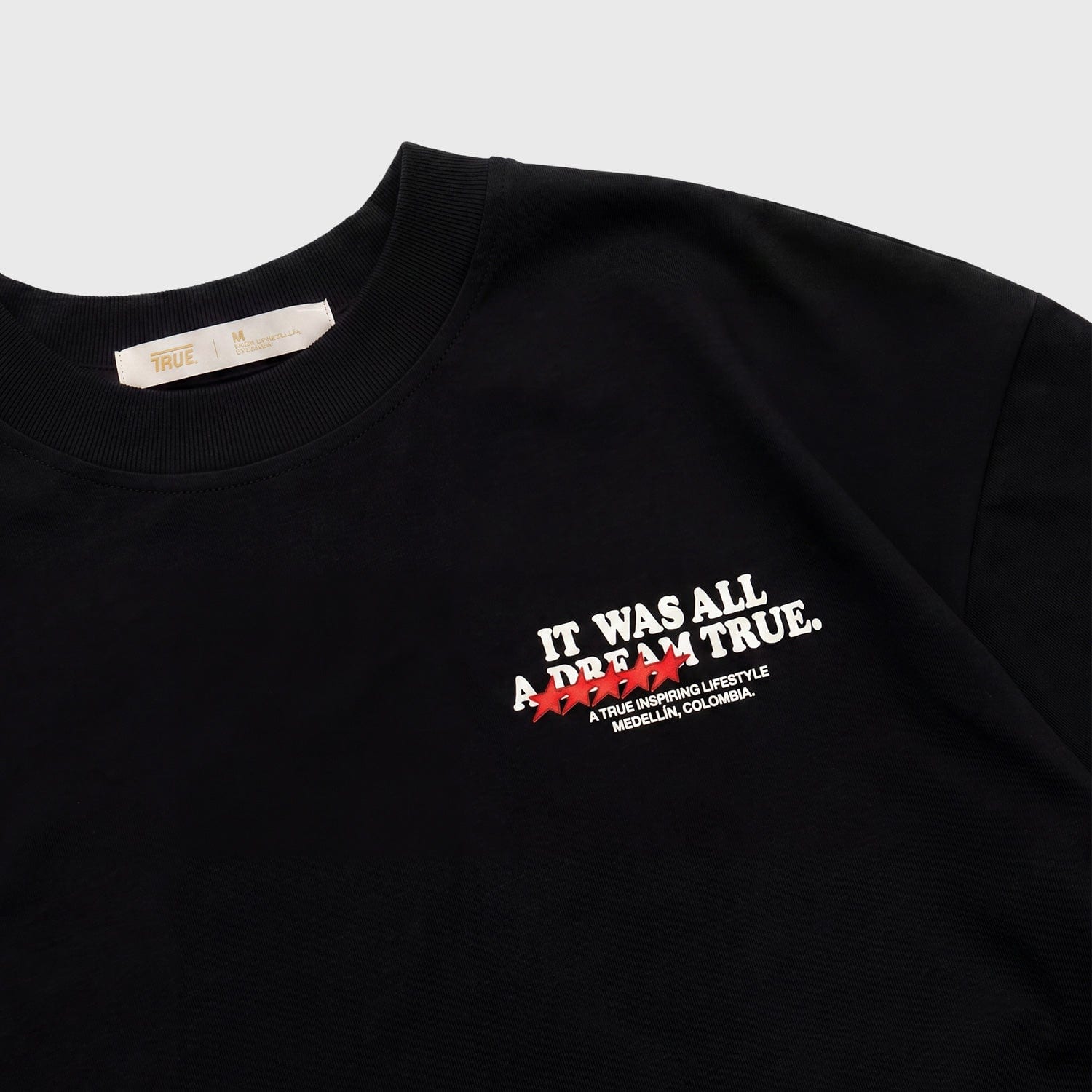 Dream True Boxy T-Shirt - Black - imagen 6