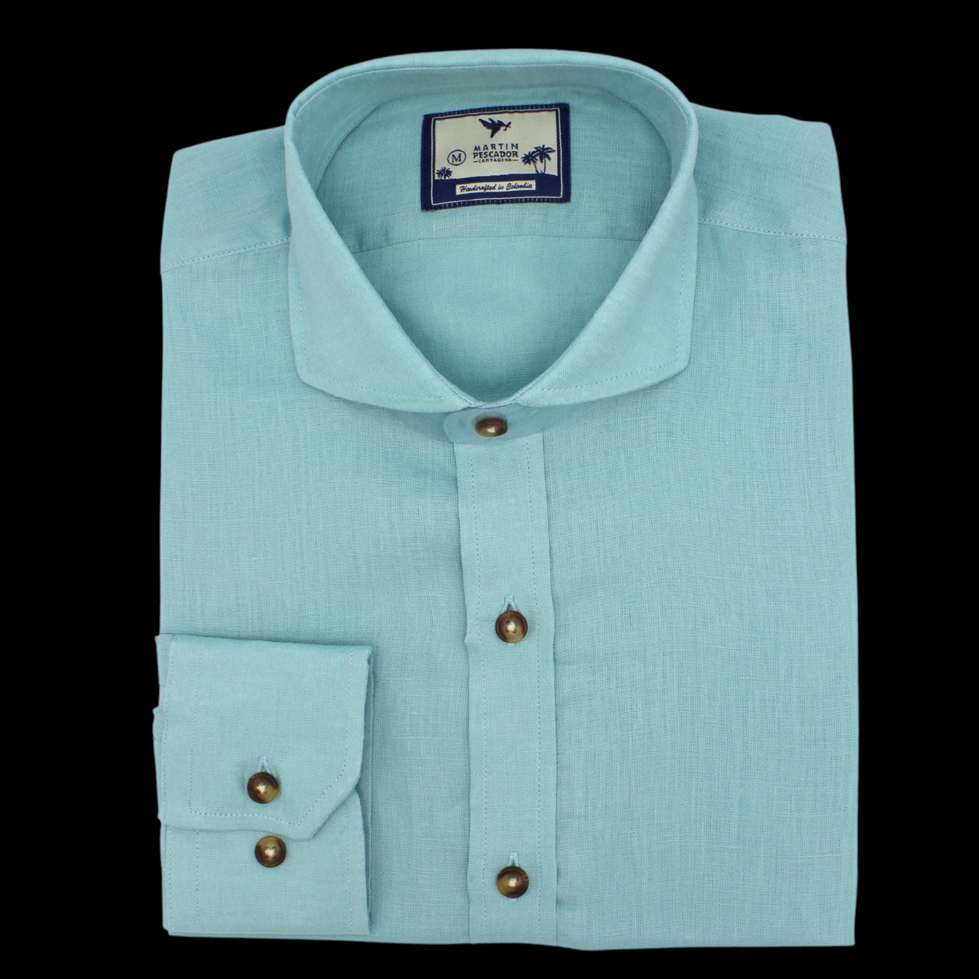 Camisas 100% Lino Cuello Francés- European Flax - imagen 7