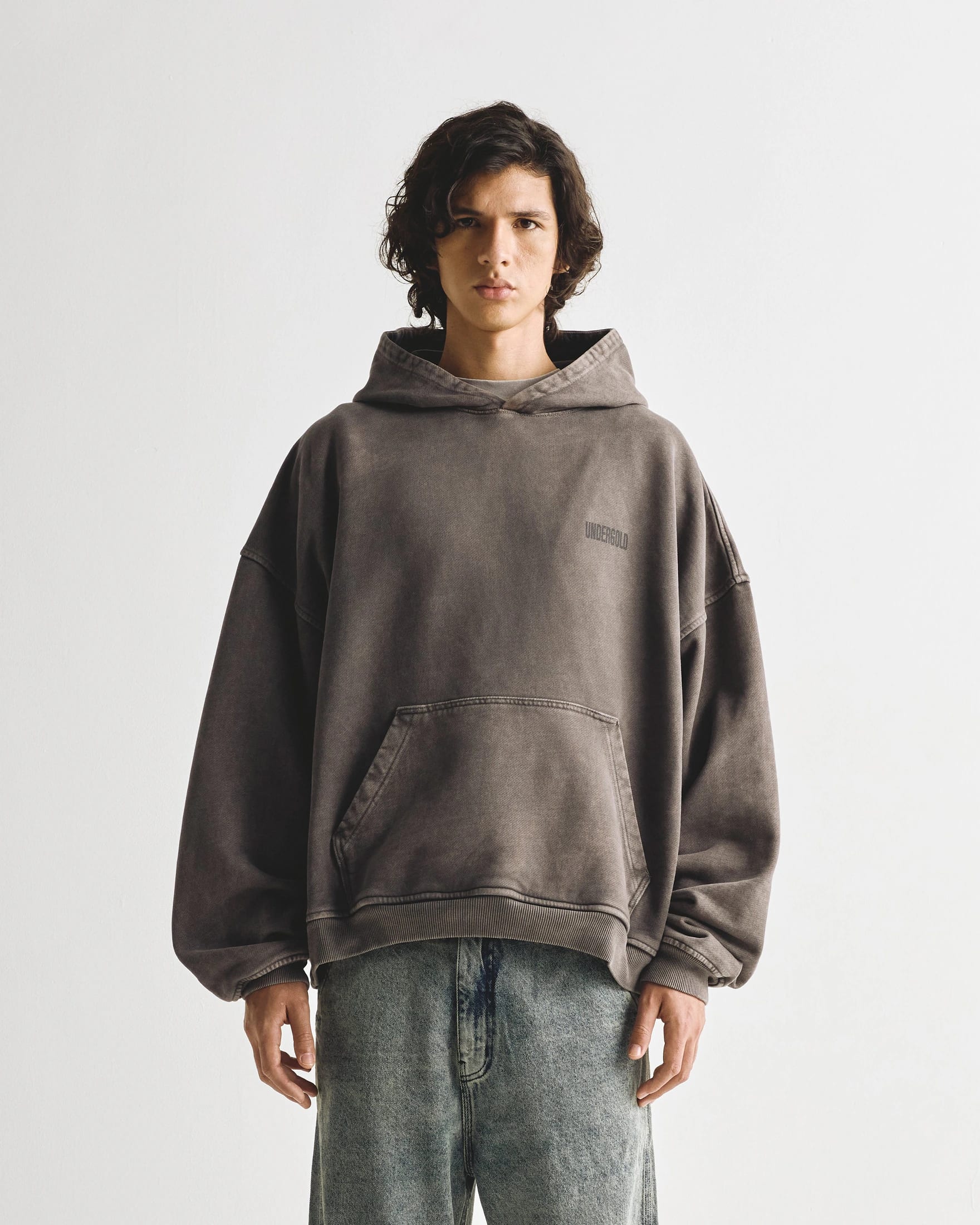 Basics Undergold Hoodie Vintage Gray - imagen 2