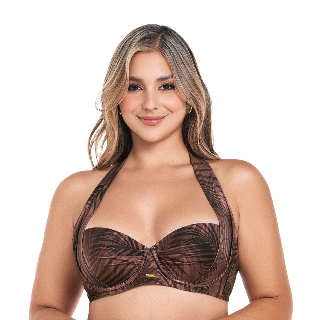 HALTER - STRAPLESS DE BAÑO CON ARO - imagen 1