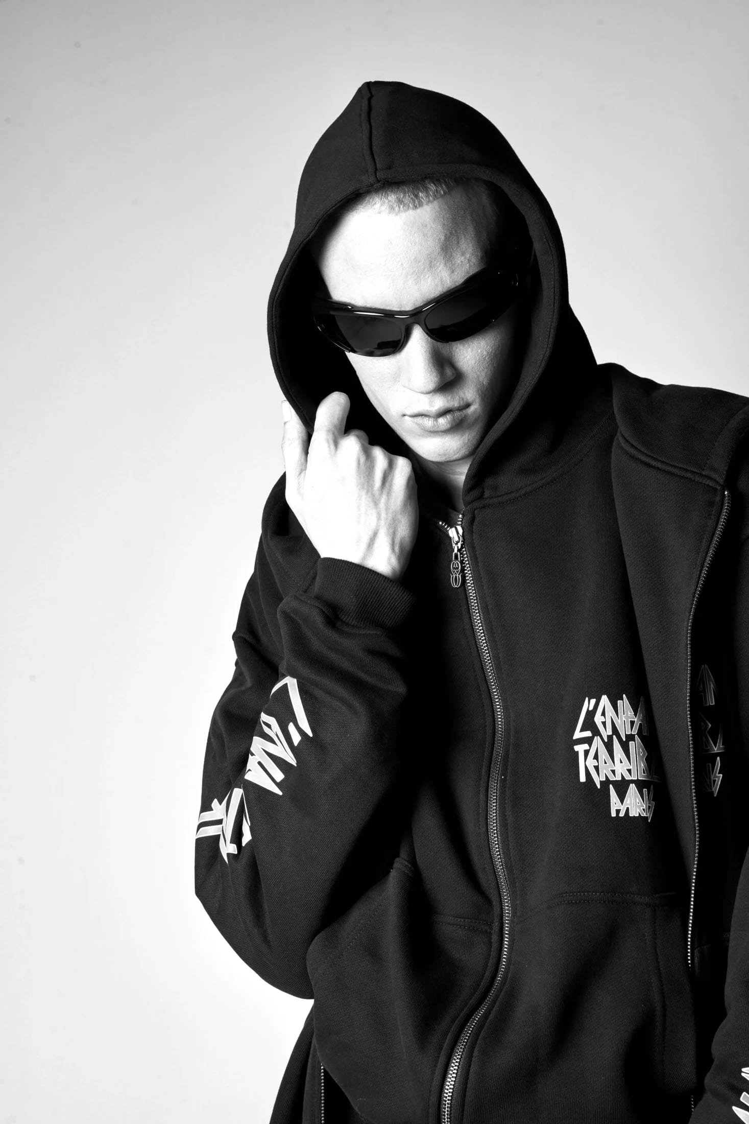 DEF SINNERS BLACK HOODIE - imagen 11