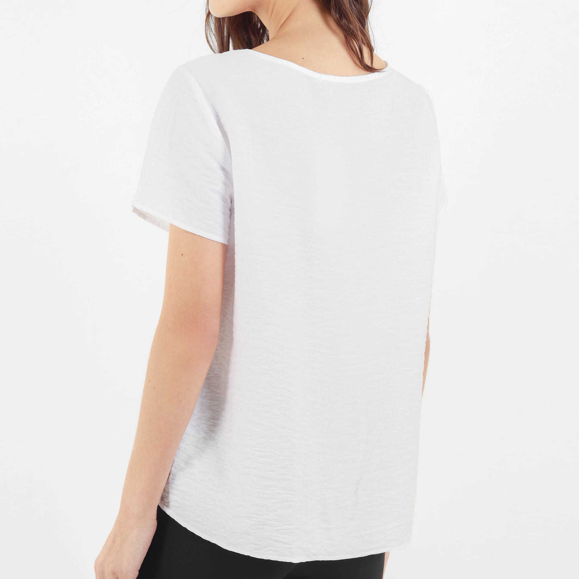 Blusa Cuello V Manga Corta - imagen 8