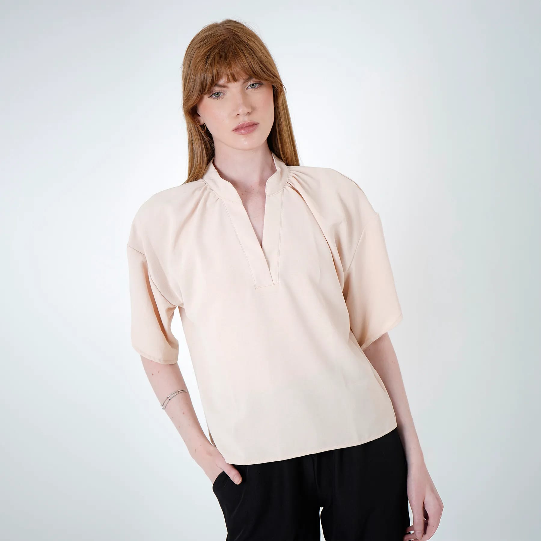 Blusa Cuello Neru Manga Corta - imagen 22