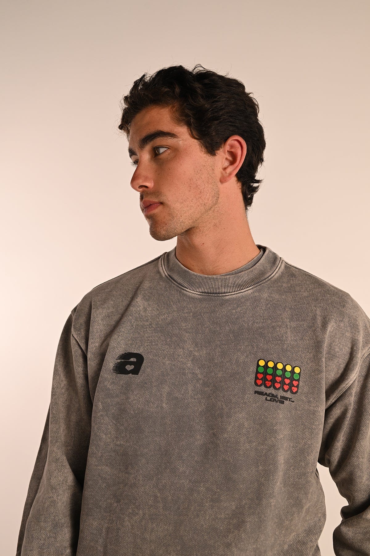 CIRCUIT ACID WASH CREWNECK - imagen 4